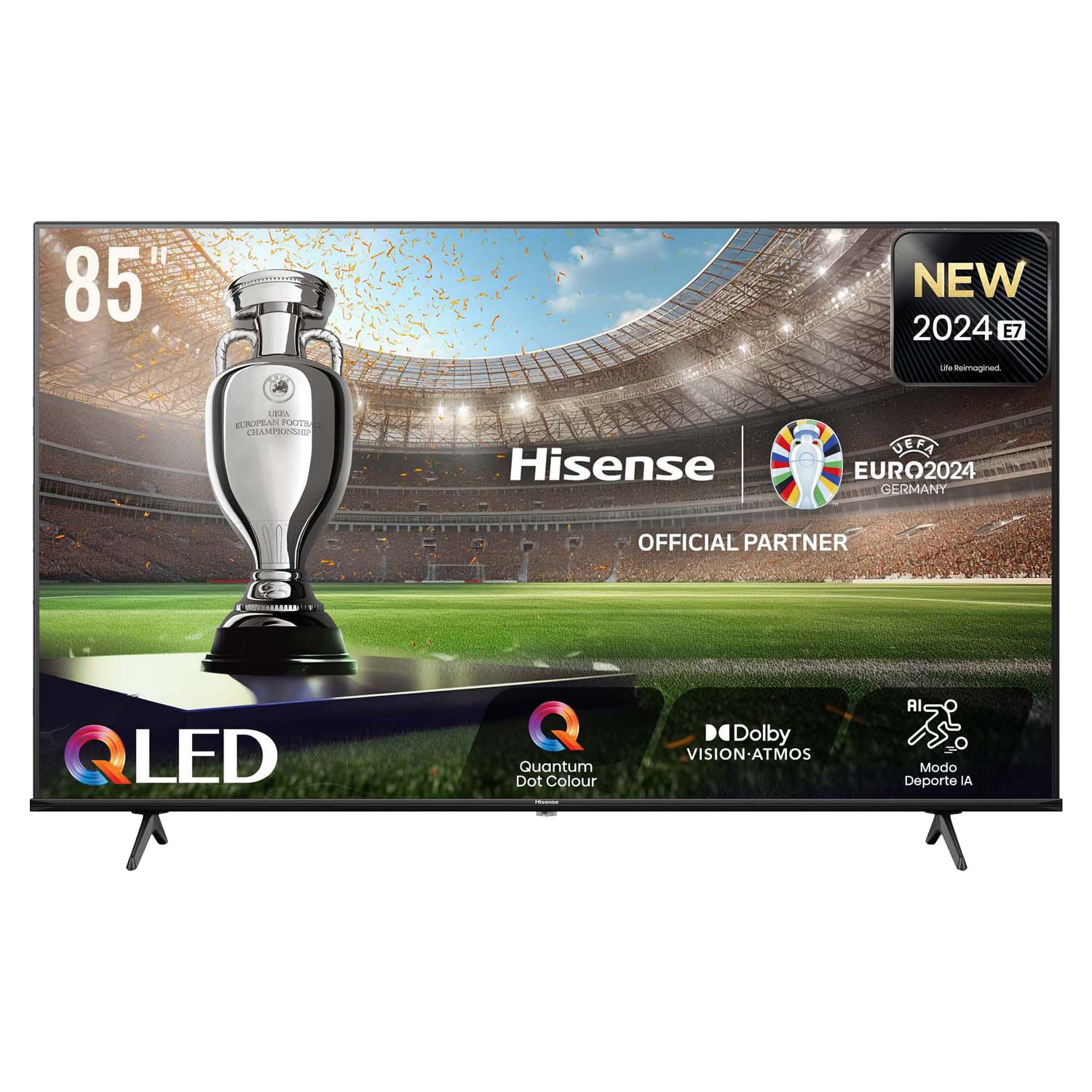 Hisense TV QLED 144Hz 85" 4K Ultra HD 85E7NQ PRO