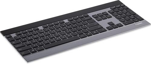 Rapoo E9270P tastiera RF Wireless QWERTZ Tedesco Nero, Argento