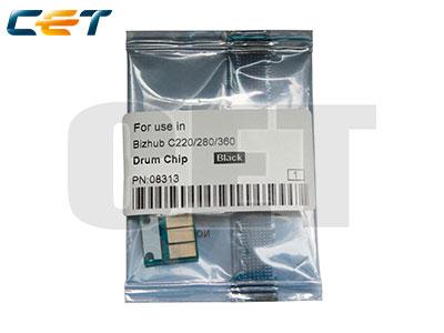 CET Drum Chip Black Konica Minolta Bizhub C220C280C360