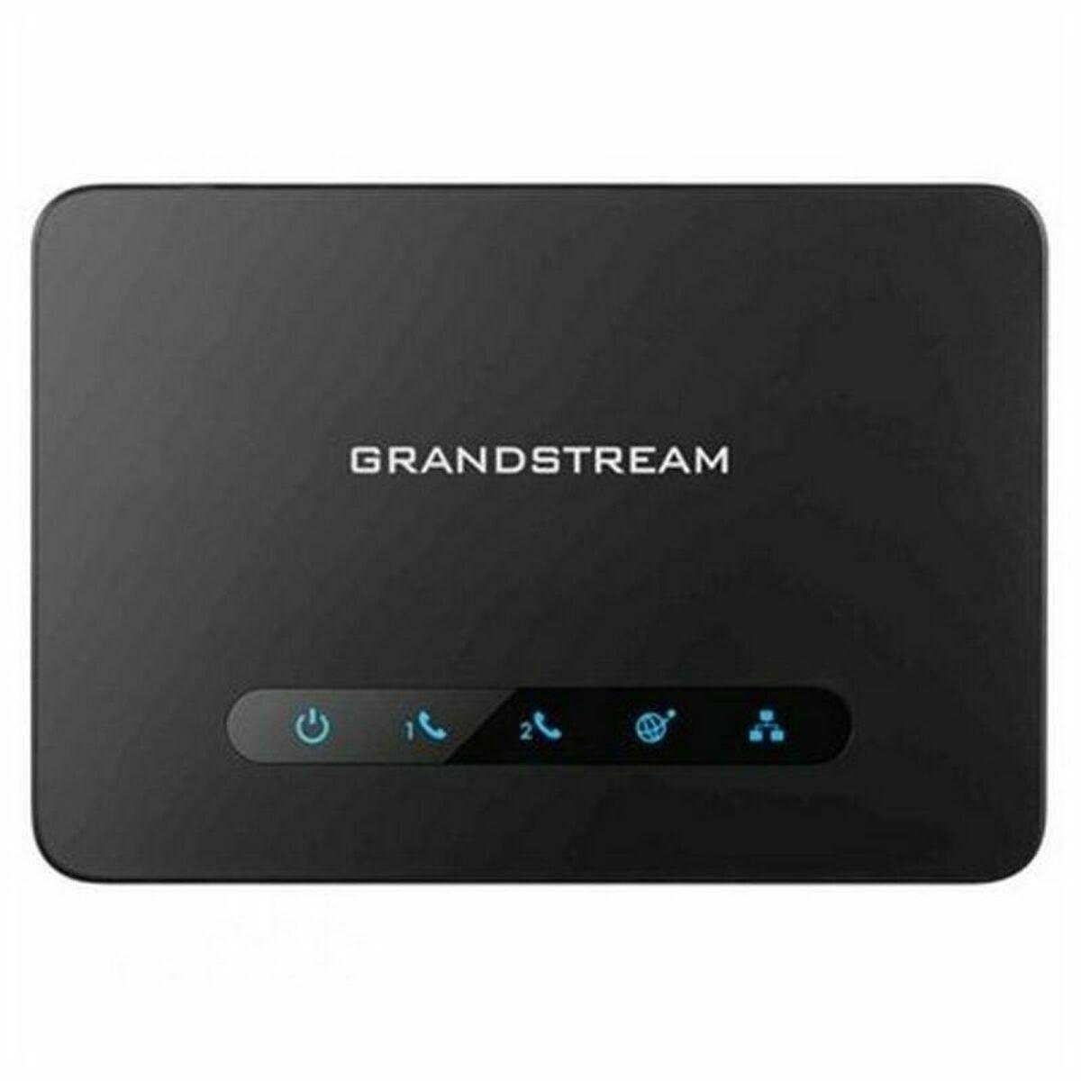 Grandstream SIP-ATA HANDYTON HT812 2XFXS incluso PSU