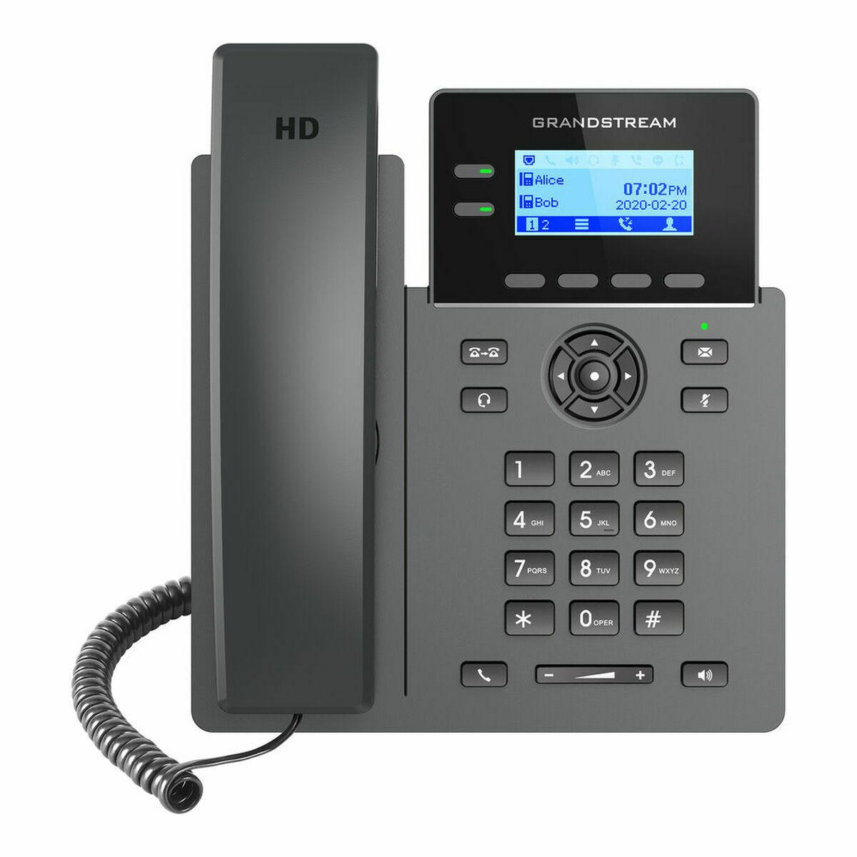 Grandstream Networks GRP2602P telefono IP Nero 2 linee LCD (Grandstream GRP2602P - VoIP-telefon -)