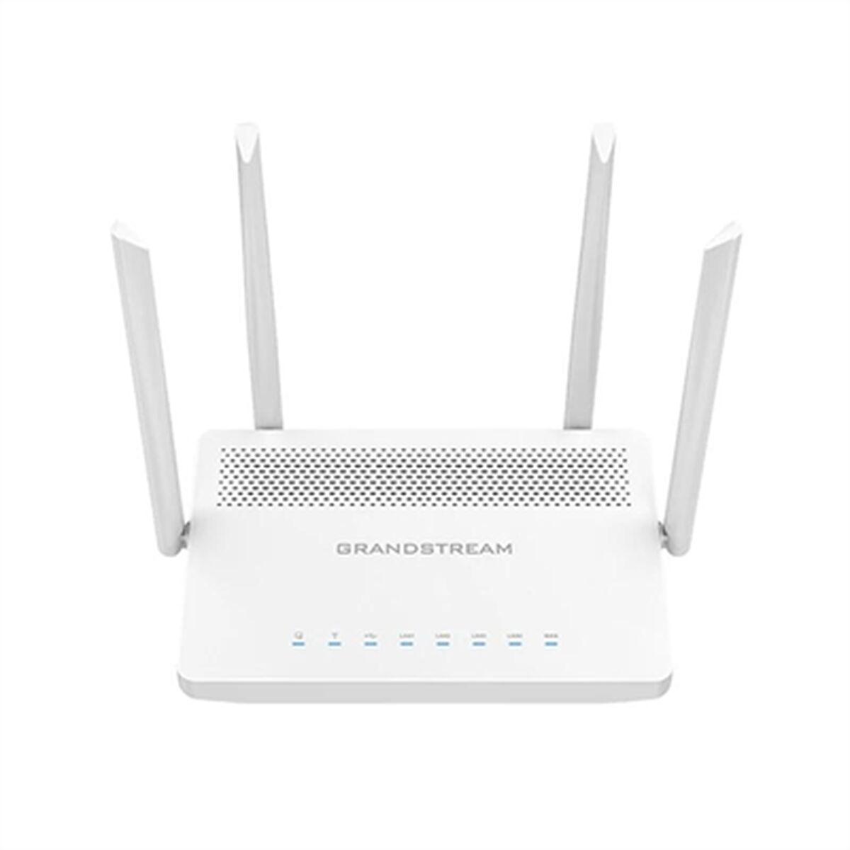 Grandstream GWN7052 - Wi-Fi Dual-Band Router 1x GbE WAN 4x GbE LAN 1 USB 2.0 1Gbps NAT routing 30K NAT sessions VPN (300Mbps) 2