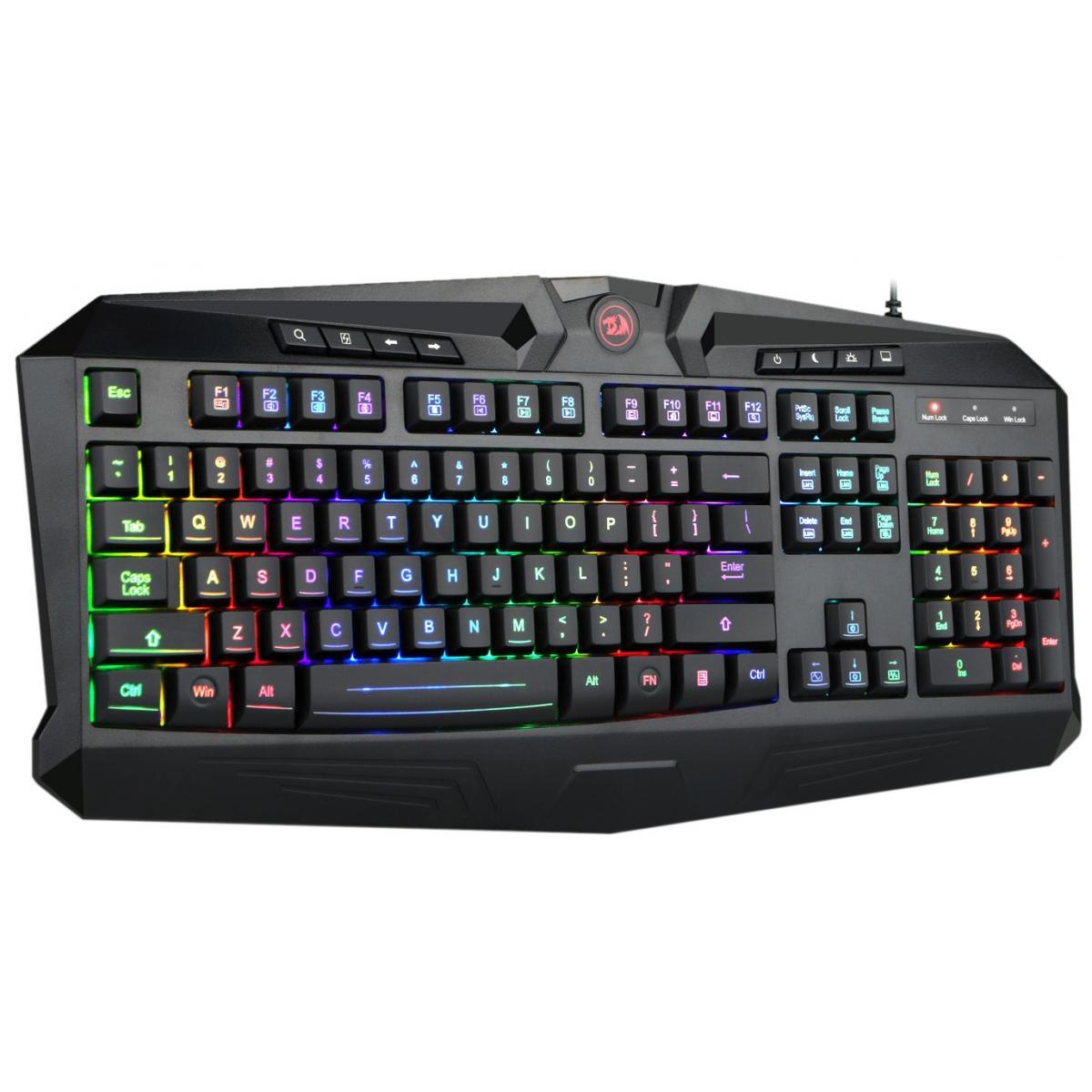 Redragon Harpe Pro K503A RGB da gioco RGB USB - Illuminazione RGB - Antigosting