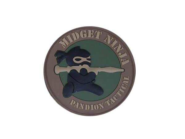 EMERSON PATCH IN PVC MIDGET NINJA PANDION TACTICAL EM5545