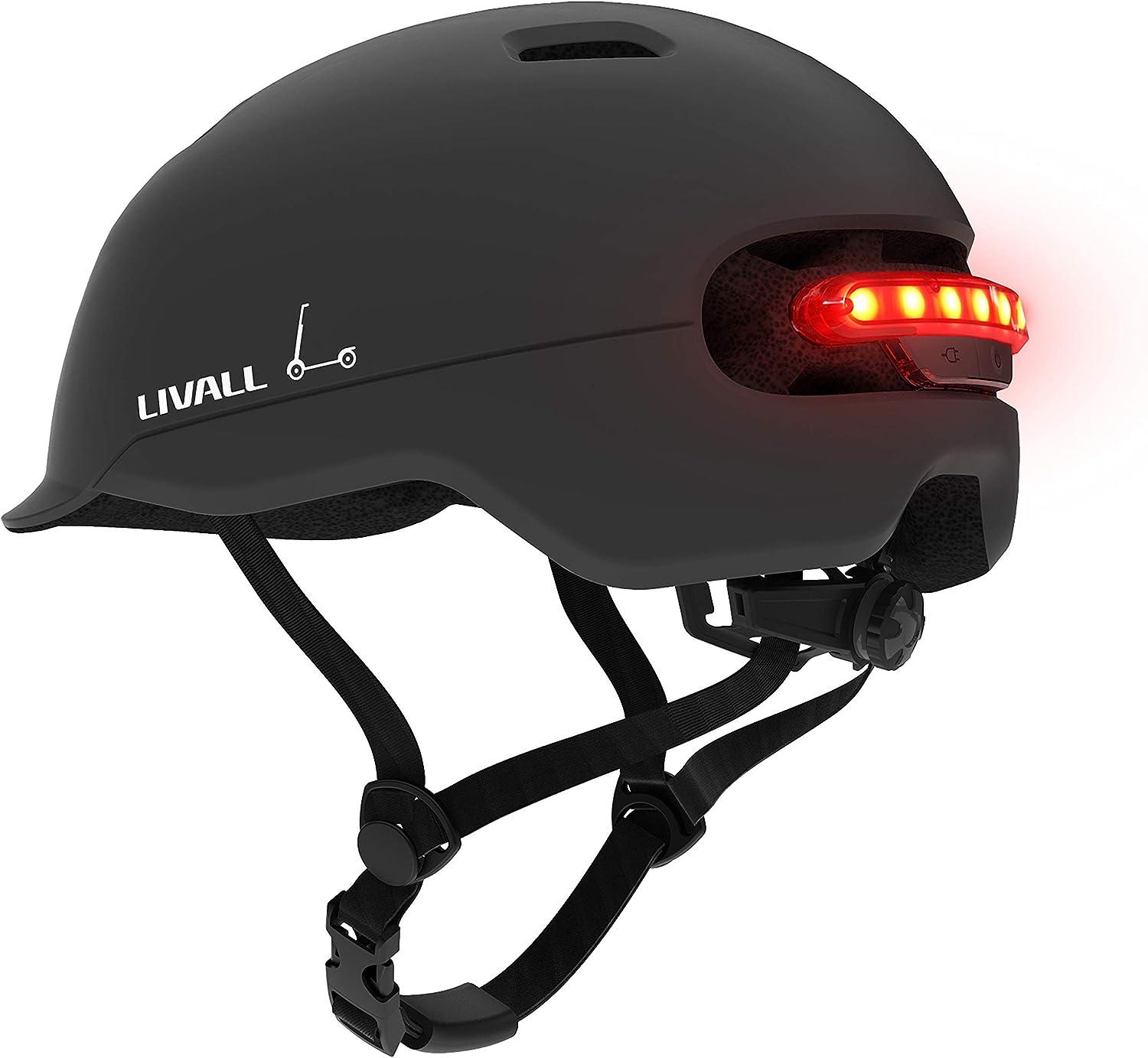 Casco bici e monopattino Smart Livall C20 Nero - Taglia L