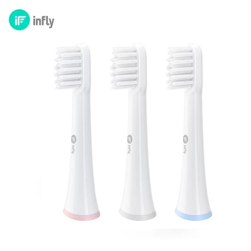 infly P20C | Testina dello spazzolino da denti | Confezione da 3