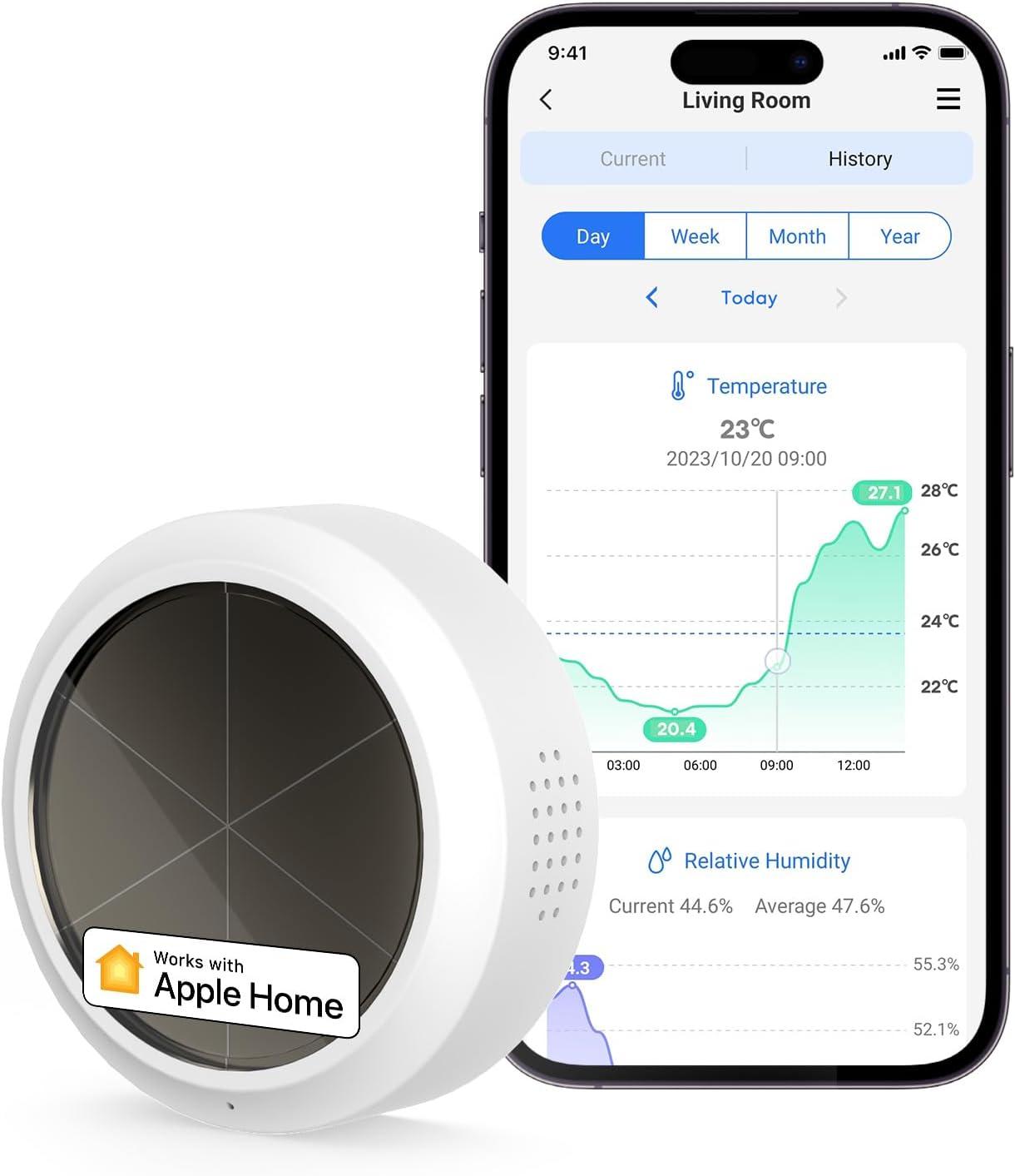 Meross Sensore Temperatura&Umidit Smart RF - Apple HomeKit