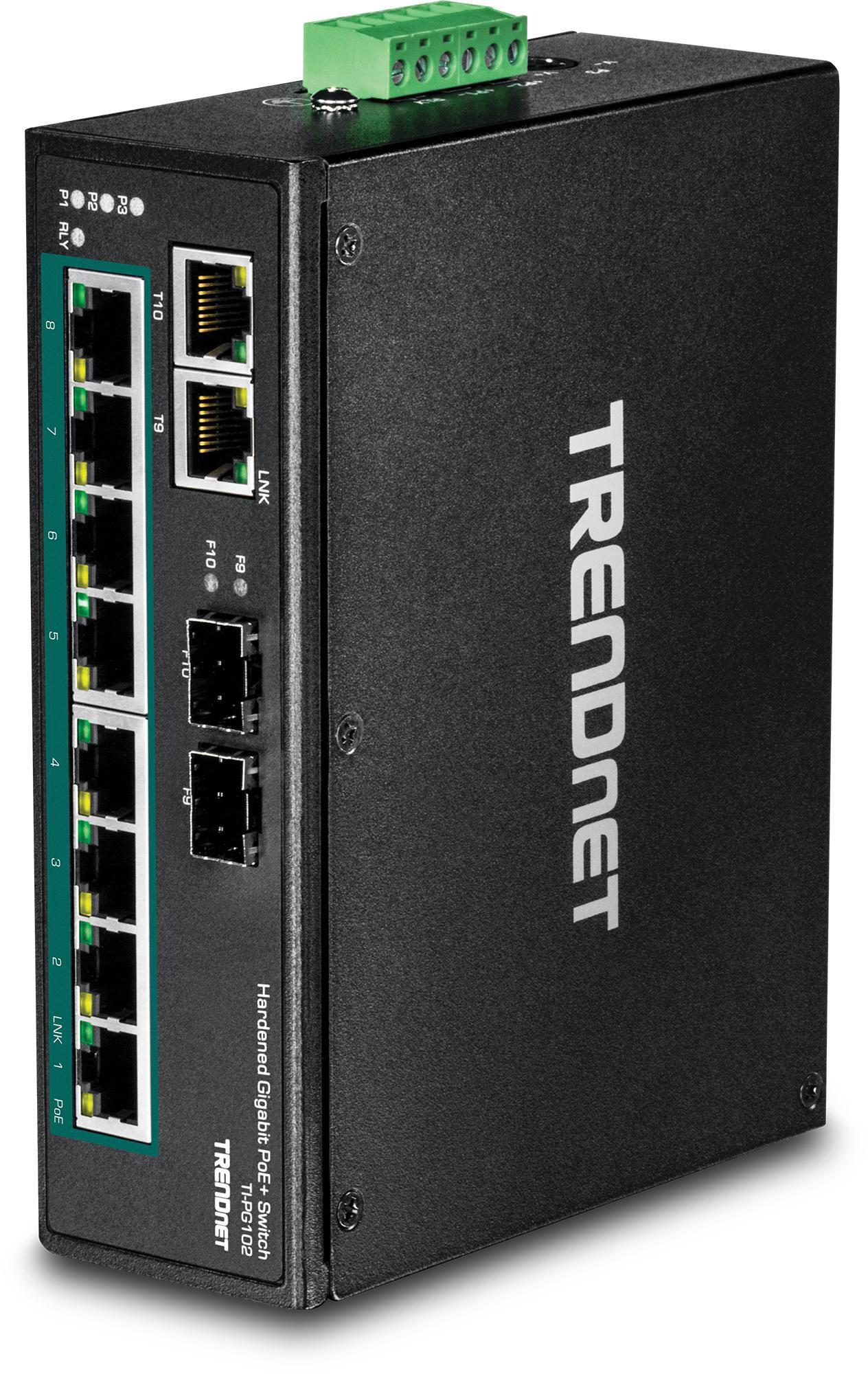 10-port Gigabit PoE+ Switch