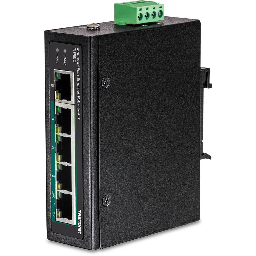 Ethernet veloce industriale a 5 porte