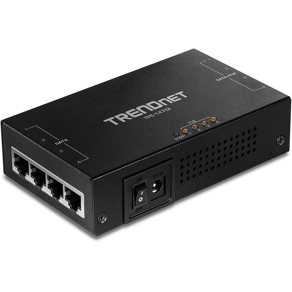 Gigabit PoE+ a 4 porte da 65 W