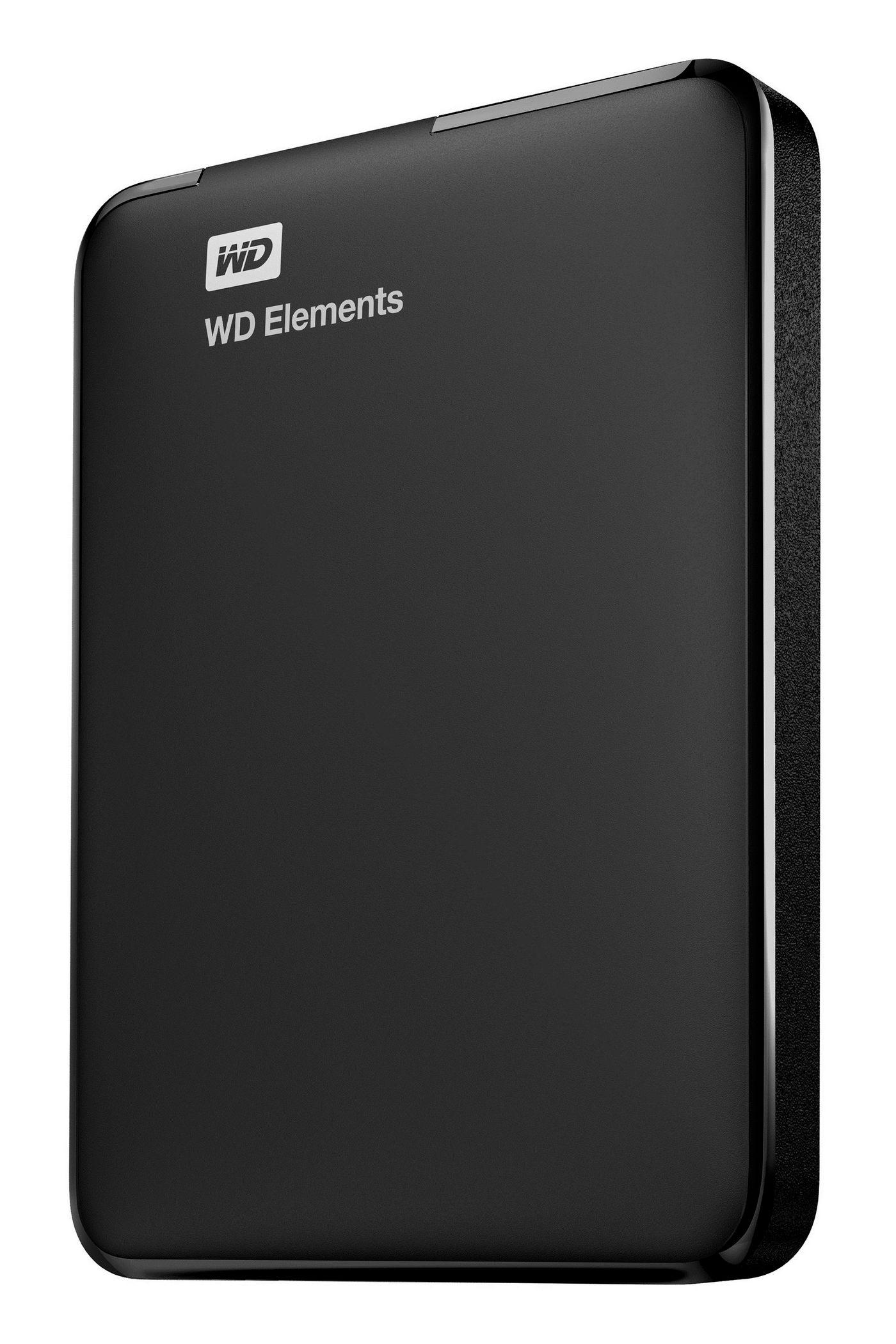 HDD WD EXTERN 2,5 2TB PORTATILE WDBU6Y0020BBK USB 3.0 NERO