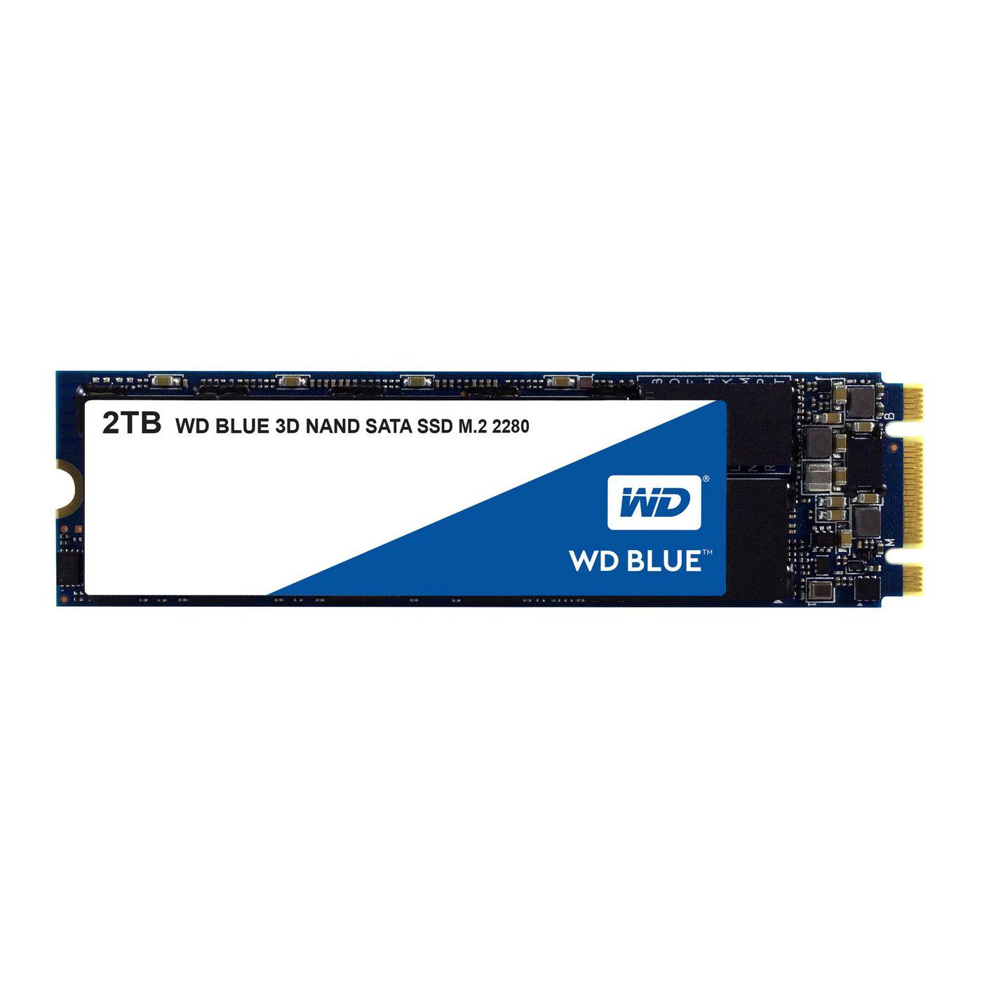 SSD WD BLUE 2TB SATA M.2 3DNAN WDS200T2B0B D