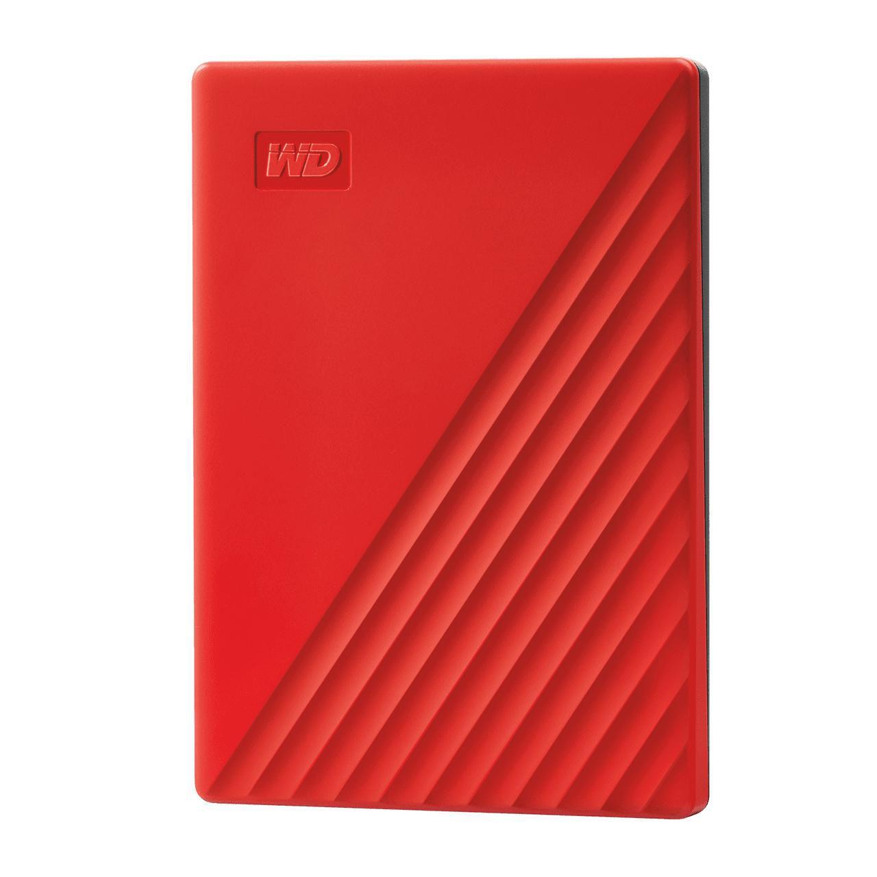 WD 6,4 cm (2,5") 2 TB My Passport USB3.0 rosso