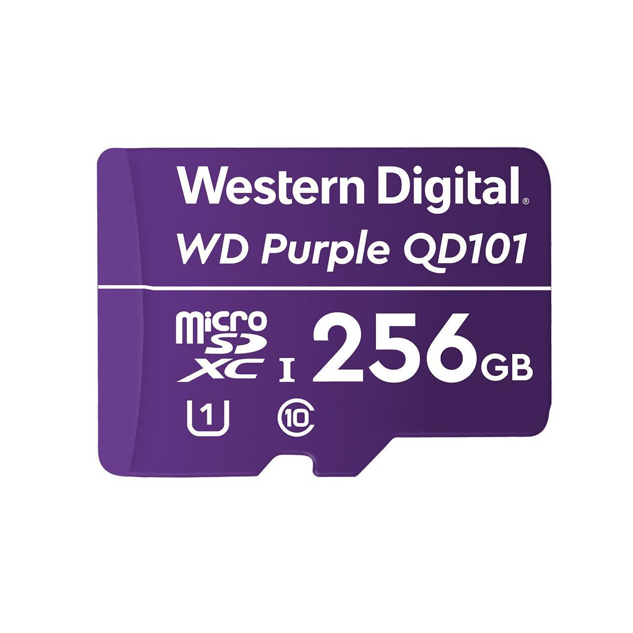 MICROSD WD PURPLE 256GB CLAS 1 0