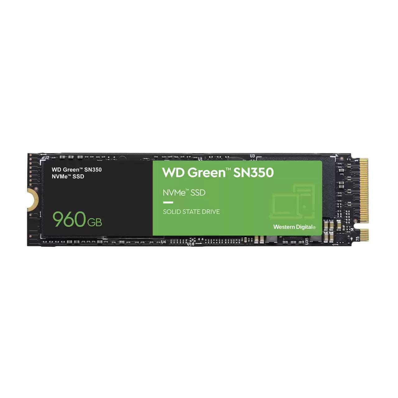 WD Green SN350 Host Solid Host Disco SSD 960 GB M2 NVME PCIE