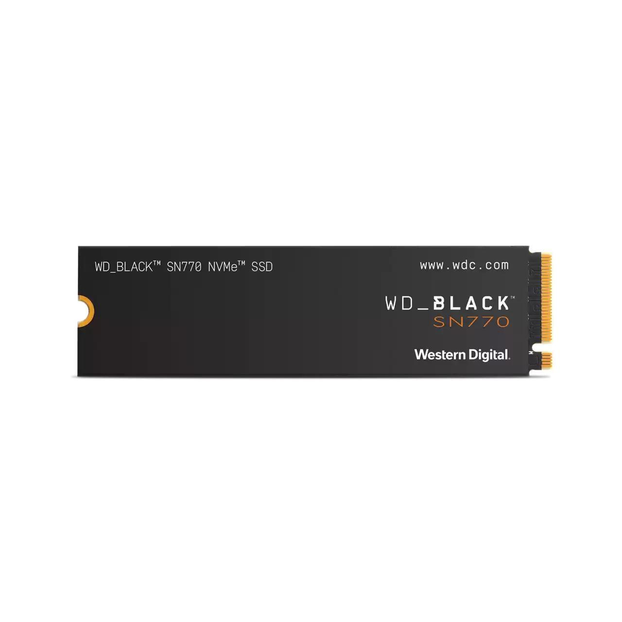 SSD WD Black SN770 - M.2 2280 500GB - PCIe 4.0 NVMe - 0.33 DWPD