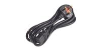 APC Pwr Cord, 16A, 200-240V, C19 to UK Plug Nero 2 m