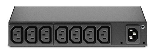 APC AP6015A unità di distribuzione dell'energia (PDU) 8 presa(e) AC 0U/1U Nero