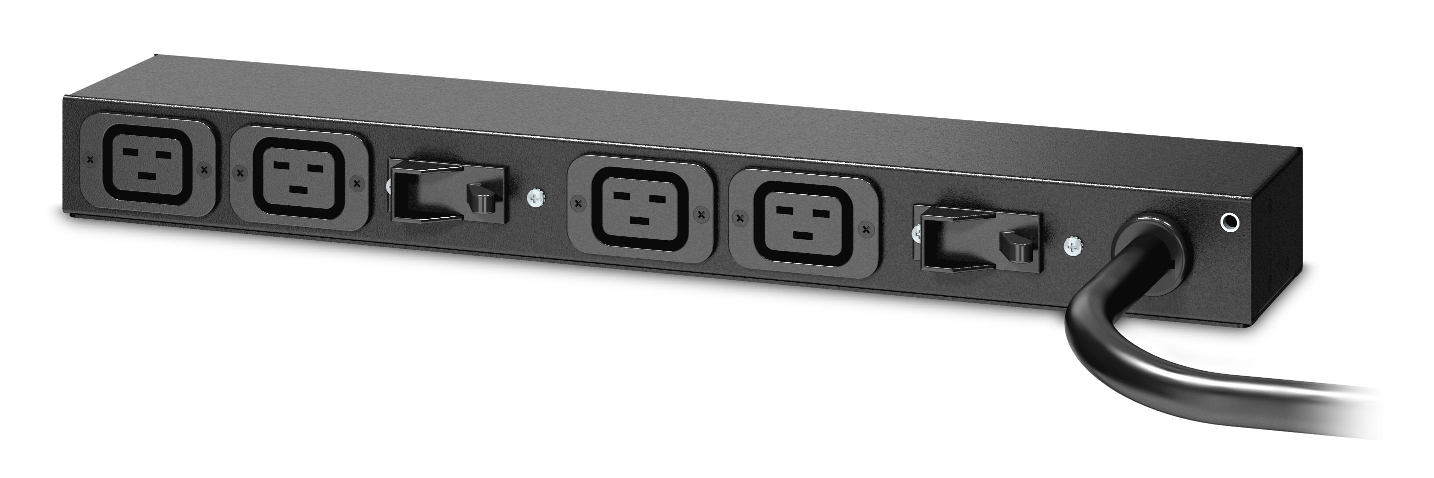 APC AP6032A unità di distribuzione dell'energia (PDU) 4 presa(e) AC 0U/1U Nero