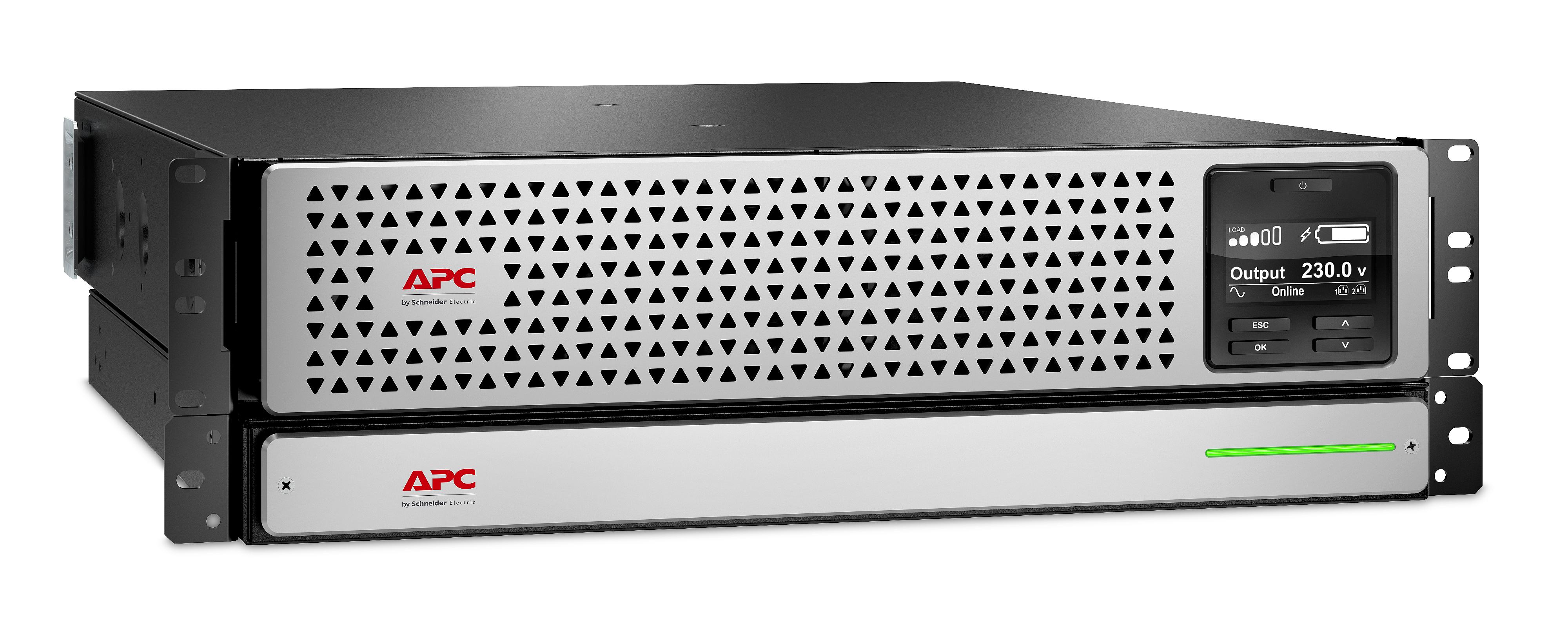 APC SMART-UPS SRT LI-ION 3000VA RM ACCS gruppo di continuità (UPS) Doppia conversione (online) 3 kVA 2700 W