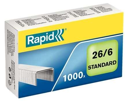 Rapid 24861300 punto Pacchetto di punti 1000 punti (Rapid h?fteklammer Standard 26/6 t/20)