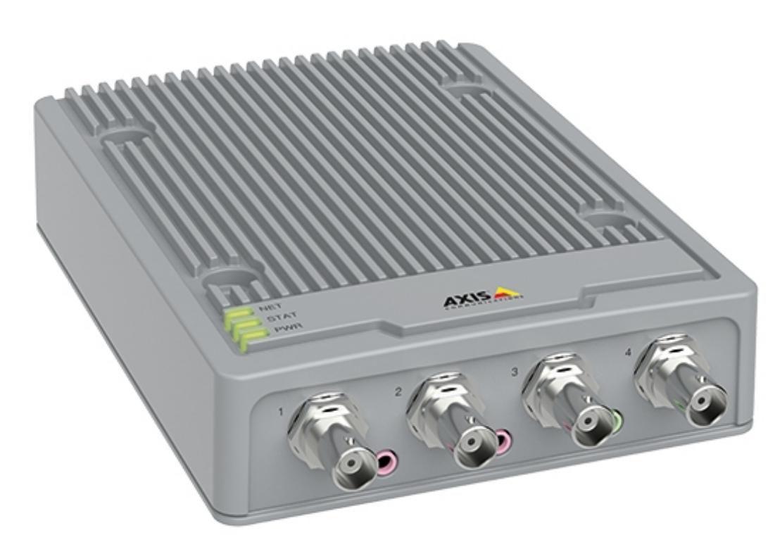 Axis P7304 server video 1920 x 1080 Pixel 30 fps (AXIS P7304 VIDEO ENCODER - PAL/NTSC /POE/MICRSD/HC 25/30FPS)