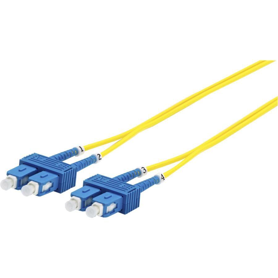 Microconnect FIB221007 cavo InfiniBand e in fibra ottica 7 m SC Giallo (Fiber Patch Cable - - SC/UPC-SC/UPC 7m OS2 SM - Duplex