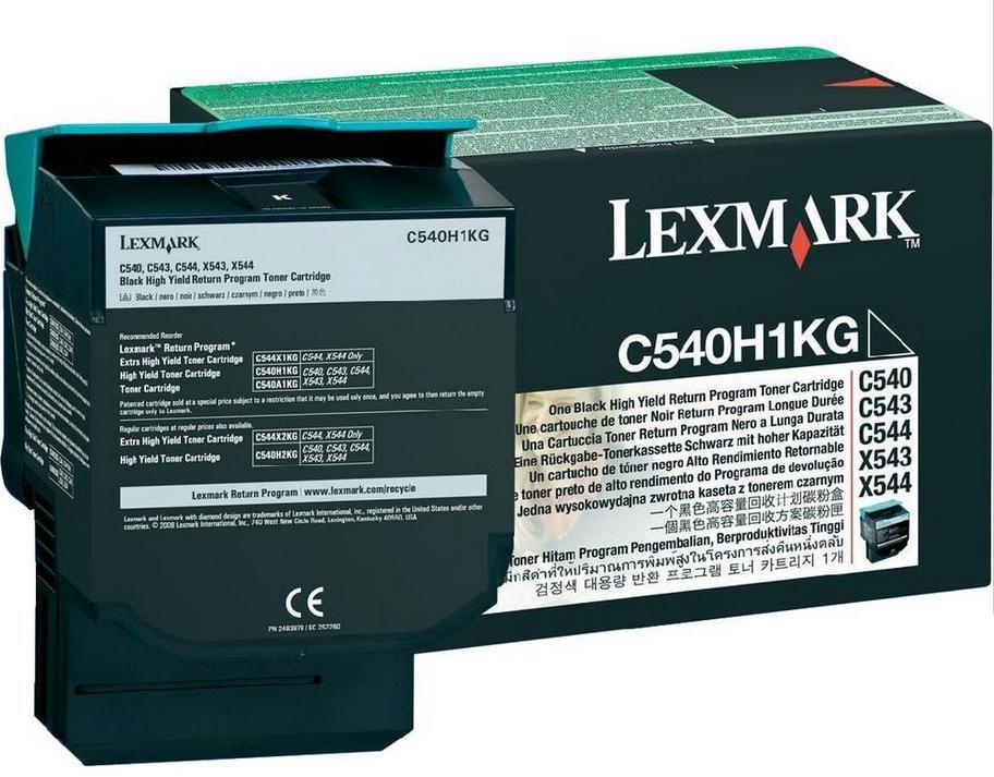 C540H1KG TONER NERO C54X/X54X 2.5K