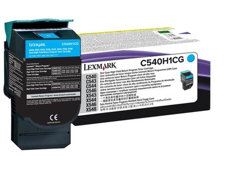 Lexmark C540H1CG cartuccia toner 1 pz Originale Ciano