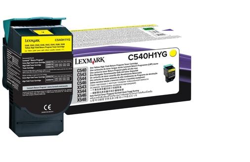 C540H1YG TONER GIALLO C54X/X54X 2K