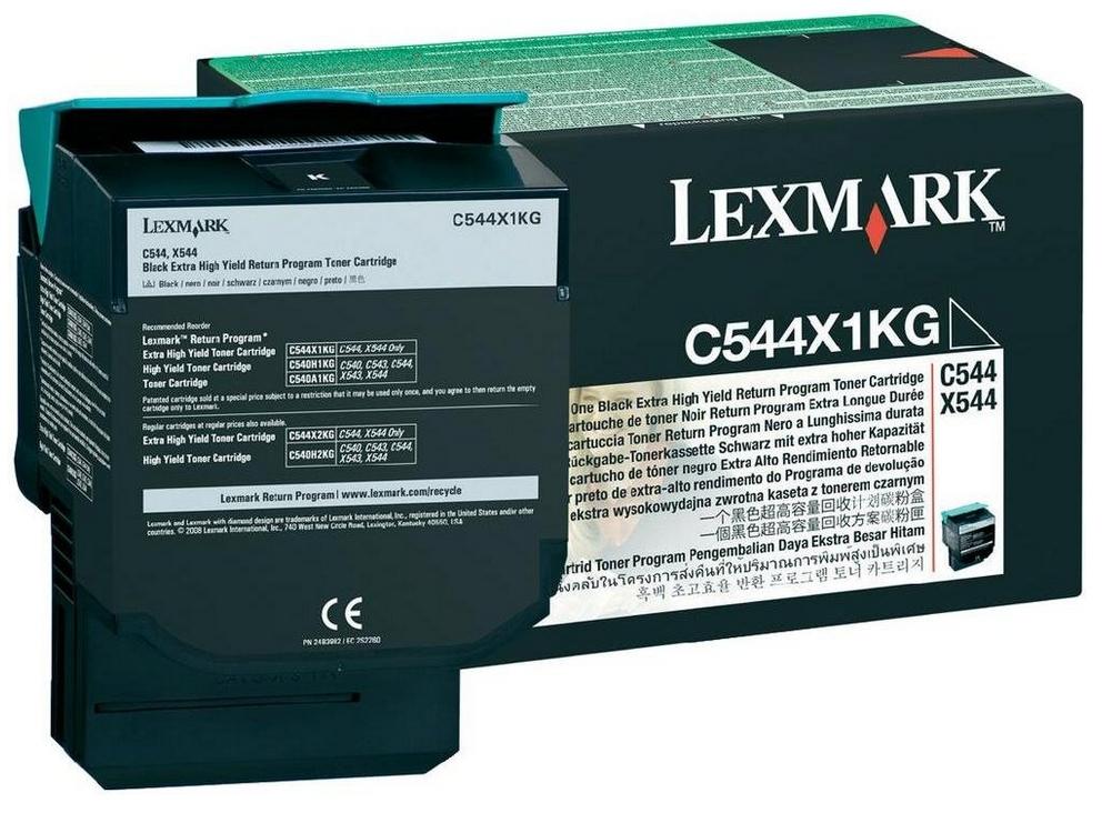 C544X1KG TONER NERO C544/X544 6K