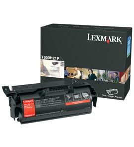 Lexmark T650H80G cartuccia toner 1 pz Originale Nero