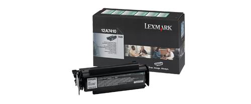 Lexmark 12A7410 cartuccia toner 1 pz Originale Nero