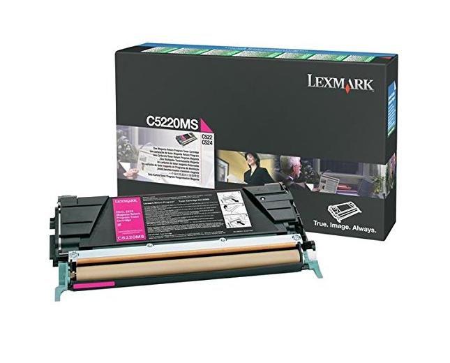 Lexmark C5220MS cartuccia toner 1 pz Originale Magenta