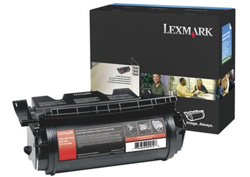 Lexmark T640, T642, T644 High Yield Print Cartridge cartuccia toner Originale Nero