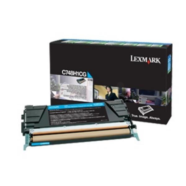 Lexmark C748H3CG cartuccia toner 1 pz Originale Ciano