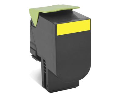 Lexmark 702XY cartuccia toner 1 pz Originale Giallo