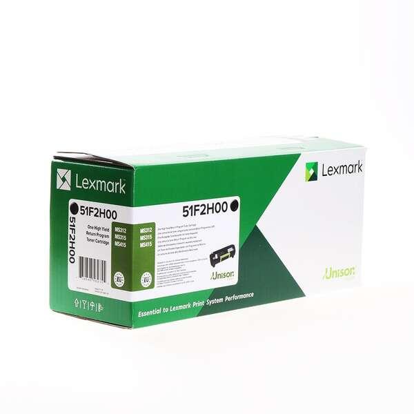 Lexmark 512HE cartuccia toner 1 pz Originale Nero