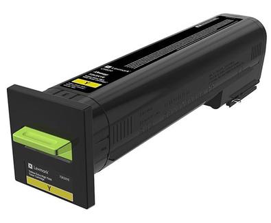 Lexmark 72K2XYE cartuccia toner 1 pz Originale Giallo