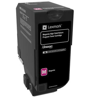 Lexmark 74C2HM0 cartuccia toner 1 pz Originale Magenta