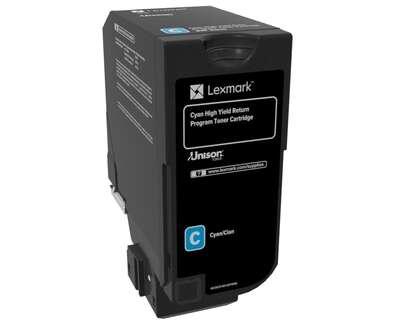 Lexmark 84C2HC0 cartuccia toner 1 pz Originale Ciano