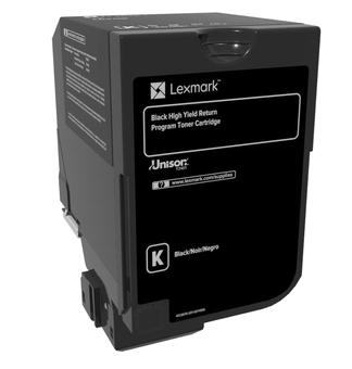 Lexmark 84C2HK0 cartuccia toner 1 pz Originale Nero