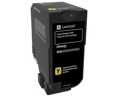 Lexmark 74C2SYE cartuccia toner 1 pz Originale Giallo