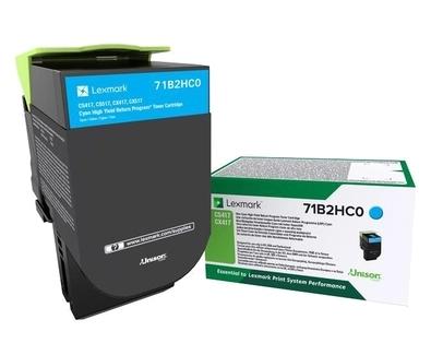 71B2HC0 TONER CIANO CS/X417 RETURN