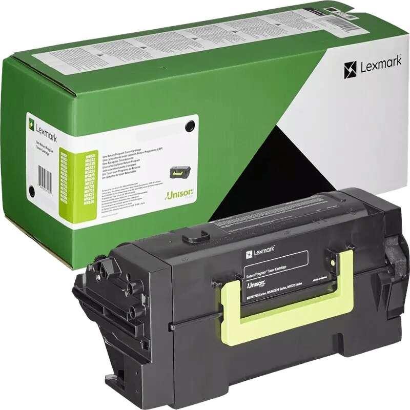 Lexmark 58D2H00 cartuccia toner 1 pz Originale Nero