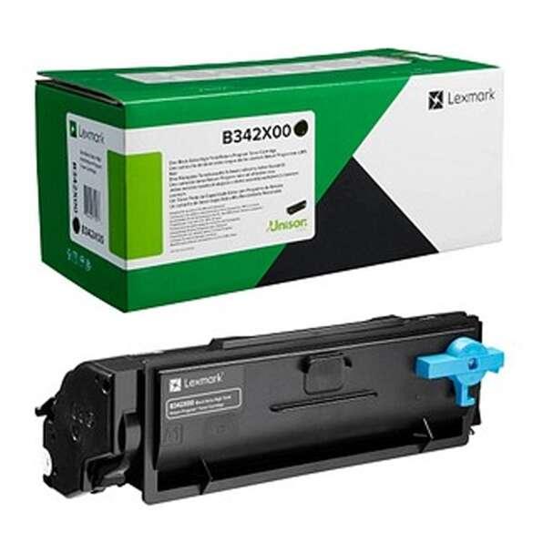 ORIGINAL Lexmark toner nero B342X00 B3340/MB3442 6000 Seiten