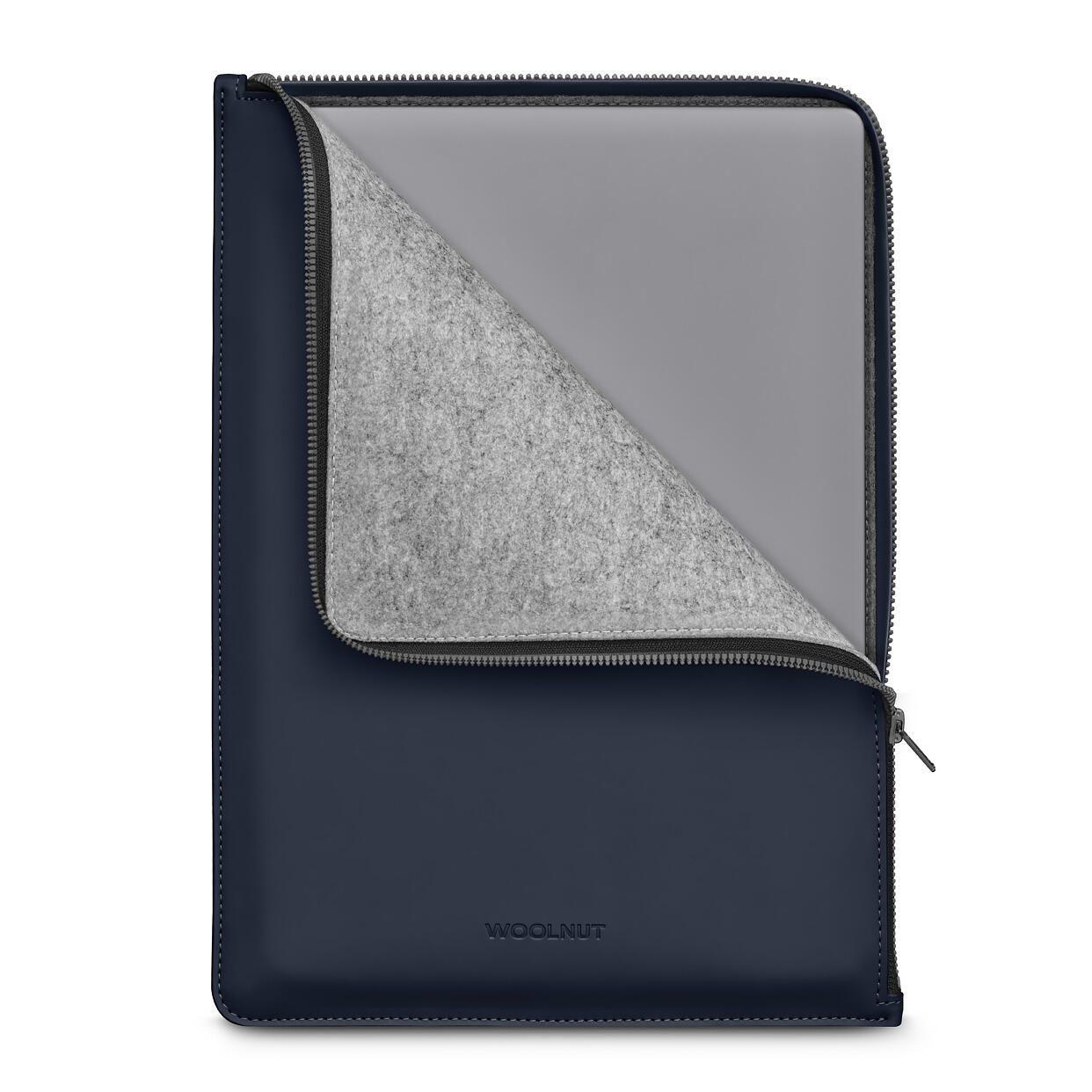 Folio rivestito in lana per MacBook Pro 14", blu