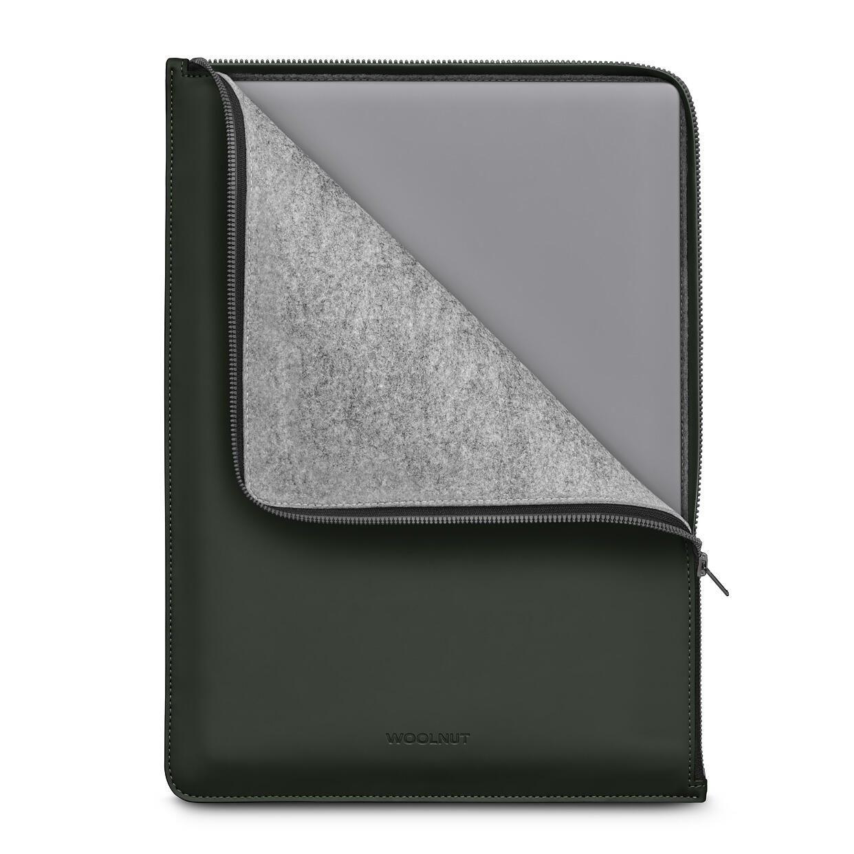 Folio rivestito in lana per MacBook Pro 16", verde