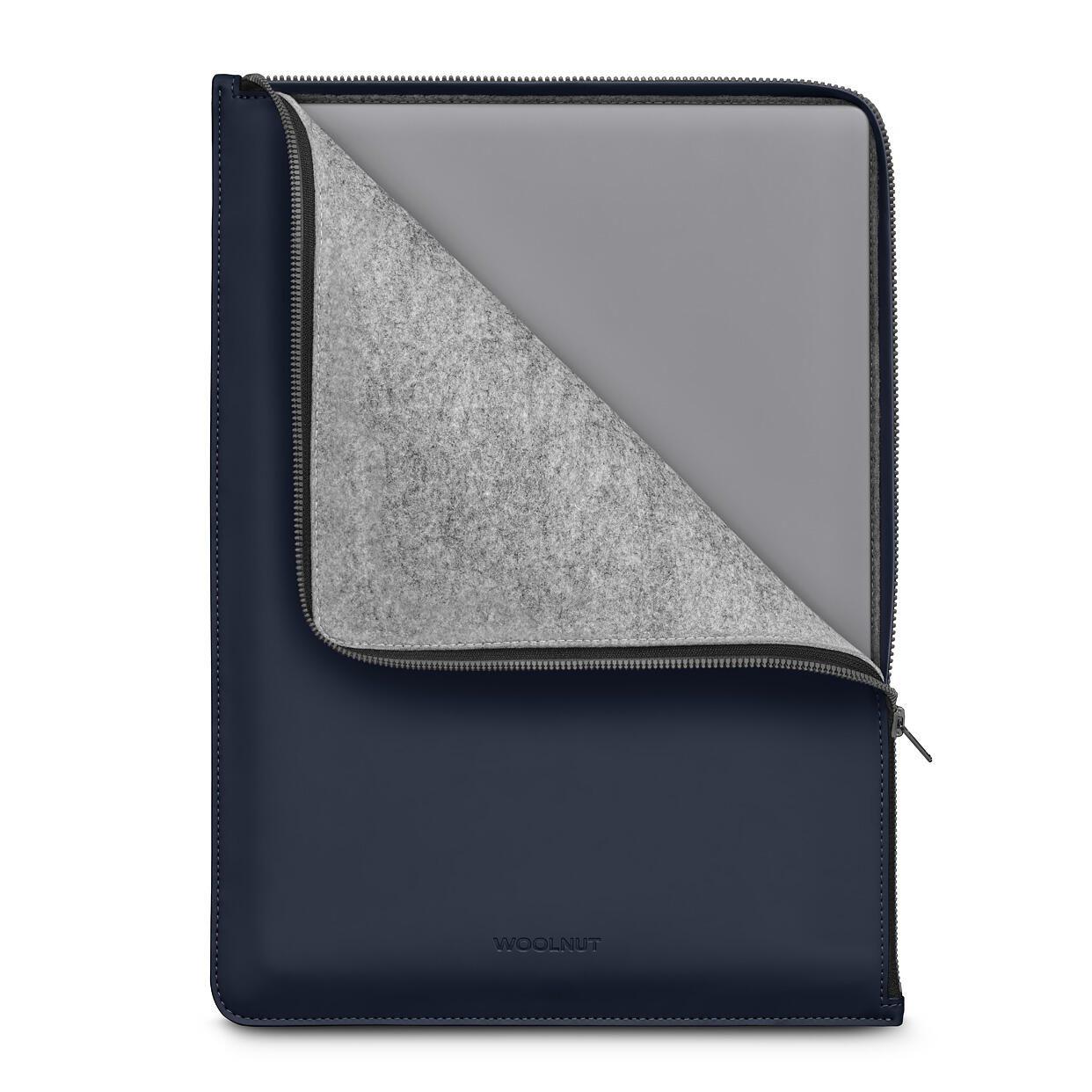 Custodia rivestita in lana per MacBook Pro 16", blu