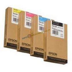 CARTUCCIA COMPATIBILE EPSON C13T612400 / T6124 - GIALLO - 220,00 ML